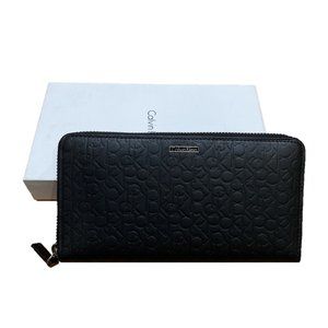 NEW* Calvin Klein Wallet Continental Zip 74287BLK